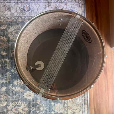 Vintage 1980's-Early 90's Ludwig 6.5x14” Rocker Chrome over wood Snare Drum image 2