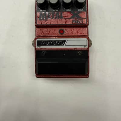 DOD Digitech FX70 Metal X Distortion Corrosion Vintage Guitar Effect Pedal + Box image 2