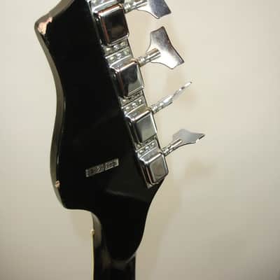 Vintage 1968 Custom Kraft Bone Buzzer 4-String Hollow-Body Electric Bass Guitar, Sunburst w/ Case image 15