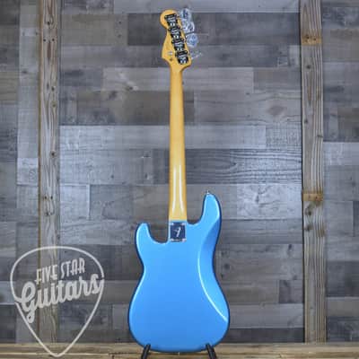 Fender Vintera III Late 60s Precision Bass - Lake Placid Blue with Gigbag image 6