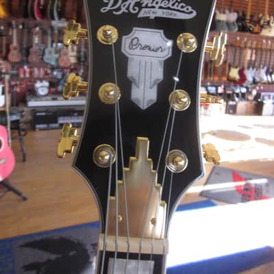 D'Angelico Premier EXL-1 Archtop Electric Guitar Brown Burst w/ Gig Bag DAPEXL1GBRBGT image 5