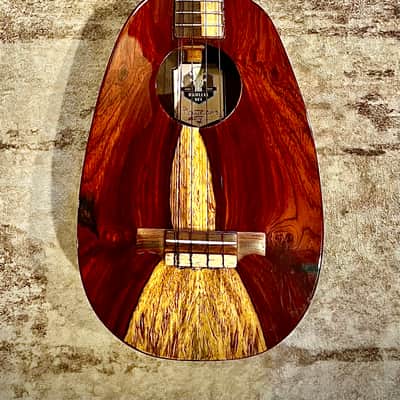 NFC Custom Cocobolo 5-String Tenor Pineapple Ukulele #004 by Nestoe Fuentes image 6