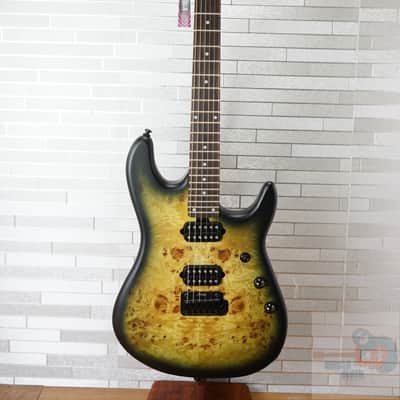 Sterling Jason Richardson 6 Signature Cutlass - Natural Poplar Burst - With Gig Bag image 18