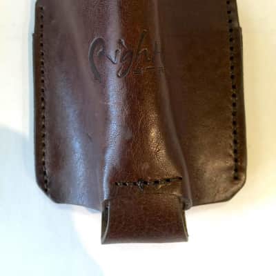 Right On Straps Leather Slide/Harmonica Holder