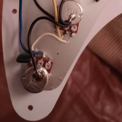 Unbranded Strat 2020 - White Pearloid image 5