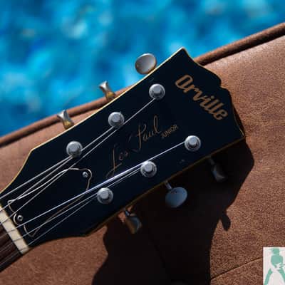 1995 Orville (Licensed by Gibson) Les Paul Jr (LPJD-70) - Made in Japan - Pro Set Up w Perfect Fret/Action/Intonation! image 2