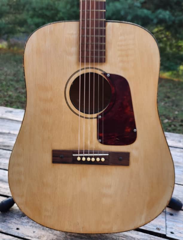 Kay K-588 Deluxe Spruce Dreadnought 1977-79 Japan image 1