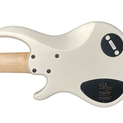 Dingwall NG-3 (6), Ducati White / Maple *In Stock! image 7