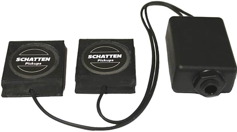 Schatten HD-4 Hammered Dulcimer Dual Sensor Soundboard Pickup with Jack image 1
