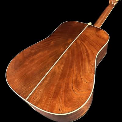 Mint Martin Custom Shop 41 Style Dread Adirondack/Sinker Mahogany 1933 Ambertone w/Case image 6