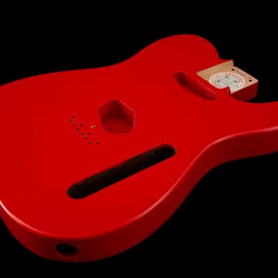 Tone Ninja Tele Body, Alder, Satin Nitro Fiesta Red image 1