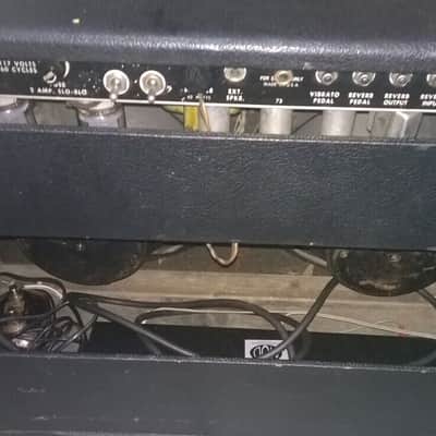 1967 Fender Pro Reverb Amplifier Vintage Blackface Amp image 2