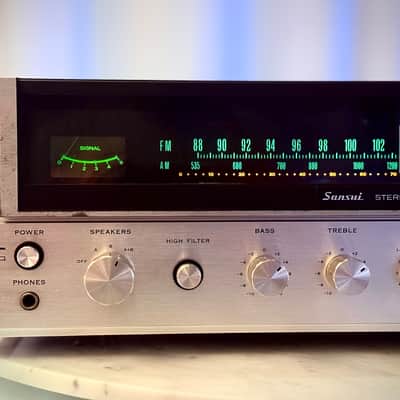 πΆβ¨ Sansui 661 Vintage Stereo Receiver w/ Original Wood Case β Serviced, LED, Cleaned & Tested image 7