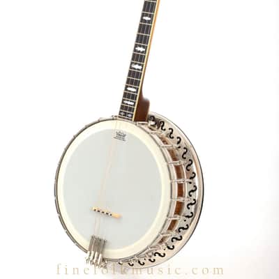 1995 SCHNOOR "BELL" ARCHTOP TENOR BANJO image 3