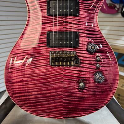 PRS Custom 24-08 10-Top 2026 Electric Guitar - Pomegranate w/OHSC & PLEK*D #516 image 2