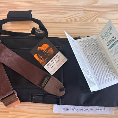 Martin Backpacker Steel String 1993 First Version Model MINT with Original Strap, Gigbag and papers image 20
