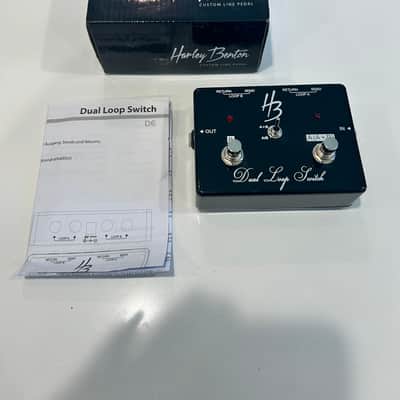 Harley Benton H3 Dual Looper Switch 2026 - Black image 1