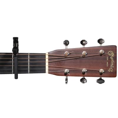 D'Addario PW-CP-10 NS Artist Capo for Acoustic and Electric Guitar, Black image 5