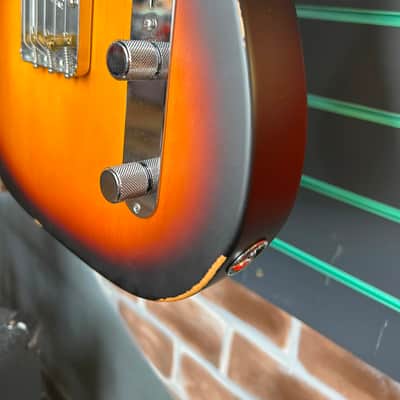 Fender Ltd Ed American Performer Timber Telecaster 2-Colour Sunburst 2024 Guitar image 9