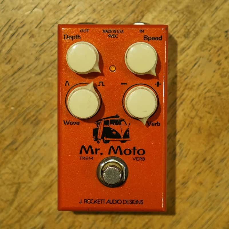 J Rockett Mr. Moto Tremolo Reverb/Tremolo Pedal - Used image 1