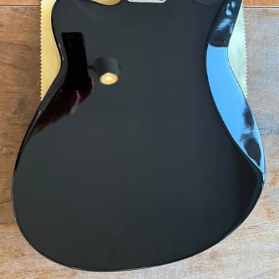 Reverend Double Agent OG MBK (Charger H90) – Mint – w/ Reverend Two-Tone Case – Bass Contour image 10