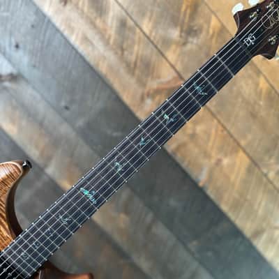PRS Wood Library DGT Semi-Hollow David Grissom Signature Rosewood Neck! Flamed Maple 10-Top Smoked Black Hardware - Copperhead 418148 image 4