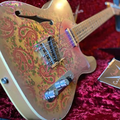 Fender Dale Wilson Custom Shop Thinline Telecaster Paisley Heavy Relic Masterbuilt CS image 7
