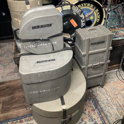 Little River Band, Derek Pellicci, 1994 Yamaha / Sabian, Recording Custom 7-Piece Drum Set, Cymbals, Hardware, Cases. COMPLETE! image 6