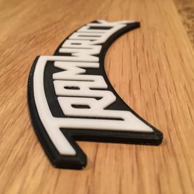 Joke Parody Tramwrock Emblem Guitar Amplifier Badge For Cab / Amp image 6