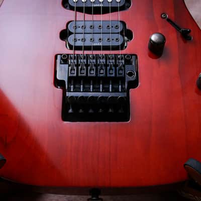 IBANEZ MIJ RG Series RG685 "Burnt Transparent Violin + Rosewood"" (1999) image 5
