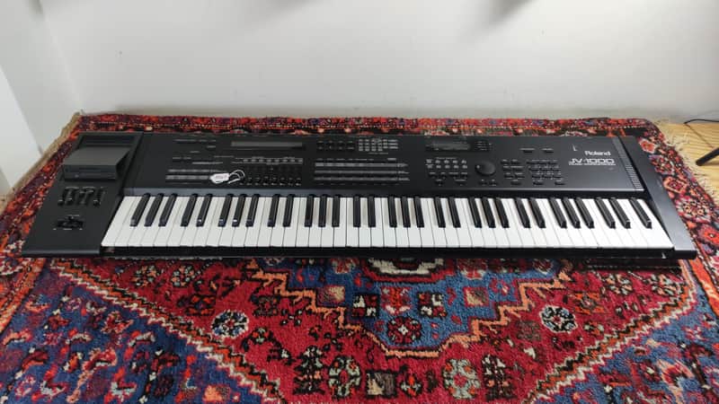 Roland JV-1000 76-Key Music Workstation 1993 - 1995 - Black image 1