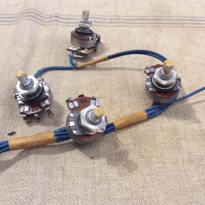 Vintage 1960 Guild Starfire Guitar Wiring Harness Complete SF-II, SF-III 1960's image 10