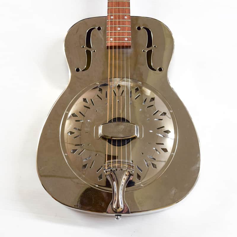 Dobro Hound Dog M-14 Metalbody - Nickel image 1