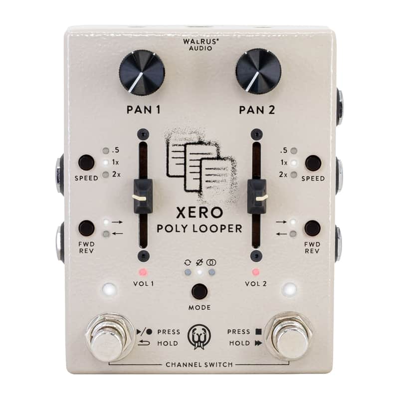 Walrus Audio Xero Polylooper Pedal (Cream) Cream