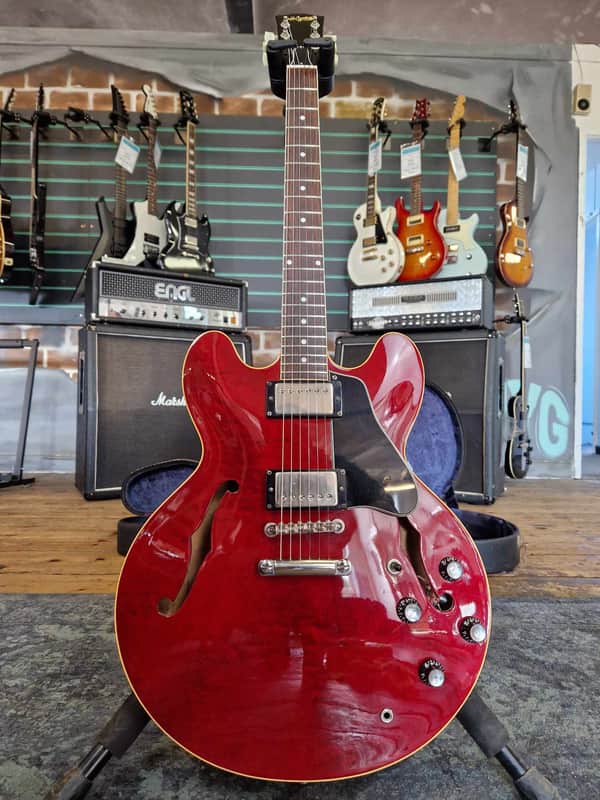 Navigator By ESP SA-120 Cherry circa.1980’s Semi-Hollow Electric Guitar image 1