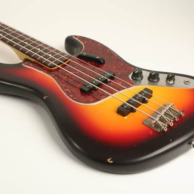 Nash Guitars JB-63 3 Tone Burst Lollar Pickups GRT-554 image 10
