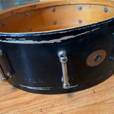 Ludwig Professional Standard 5”x14” 1930’s - Black Lacquer image 16