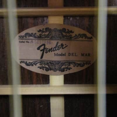 Fender Del Mar Acoustic Guitar image 4