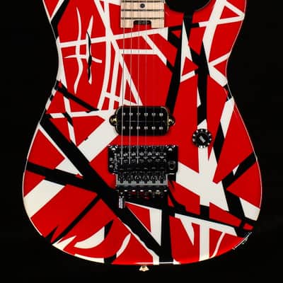 EVH Striped Series Red with Black Stripes (151) image 3
