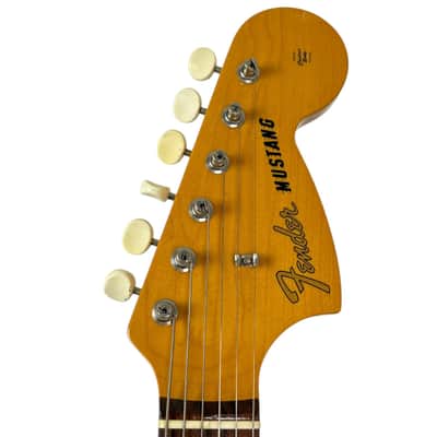 Immagine Fender Japan 66 Reissue Mustang 1999-2002 - Vintage White - 10
