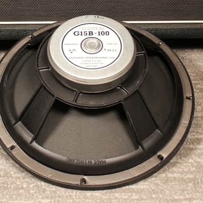 Celestion G15B-100 15 Zoll Bass Speaker für den authentischen 70er Jahre Sound image 1