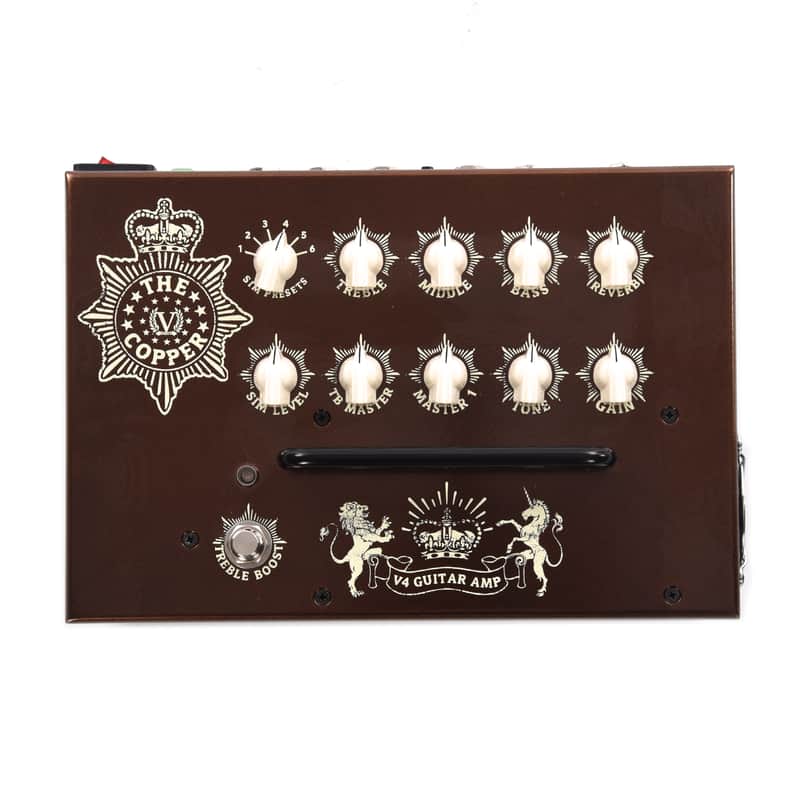 Victory Amps V4 The Copper 2-Channel 180-Watt Hybrid Guitar Amp Pedal image 1