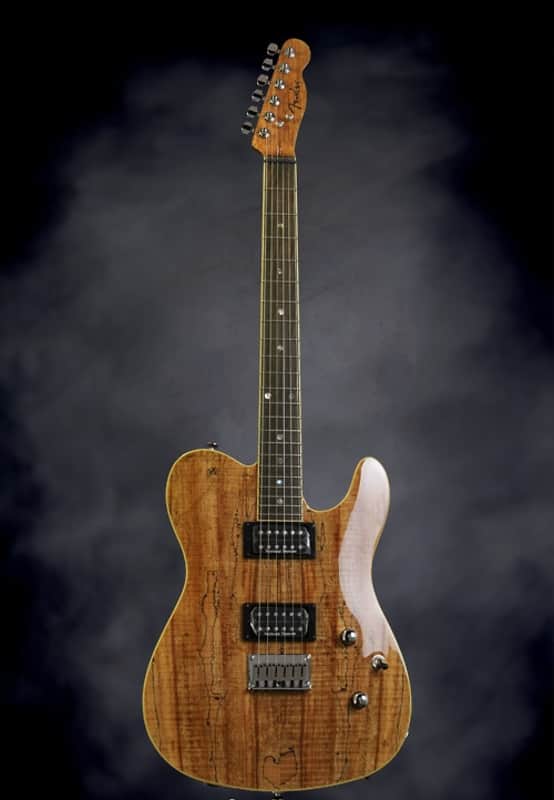 Fender Custom Telecaster FMT Spalted Maple HH image 1