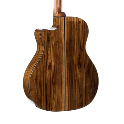 Cort GOLDA6-BO Bocote Grand Auditorium Solid Spruce Top 6-String Acoustic-Electric Guitar w/Deluxe Soft-Side Case image 2