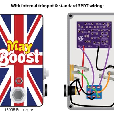 May Boost PCB - Build your own Fryer Treble Boost pedal! image 4