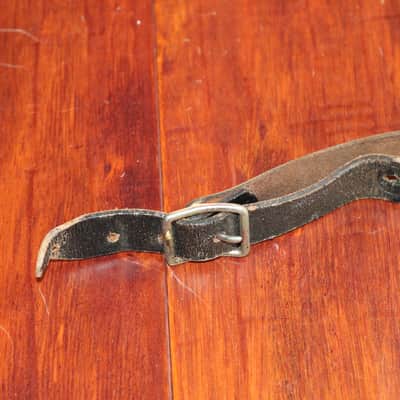 Grover Ancient Black Leather Strap 1950's/60's ??? image 7