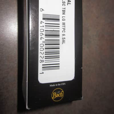 Bach 3416HAL 6.5 AL Large Shank Tenor Trombone Mouthpiece Brass image 4
