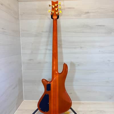Schecter Diamond Series Studio-5 5-String Bass Natural Satin w/ Hard Case image 14