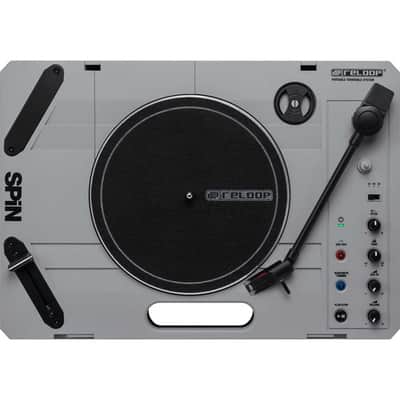 Reloop SPiN Portable Turntable System + JDD-SPCB TONE ARM Kit Bundle image 2