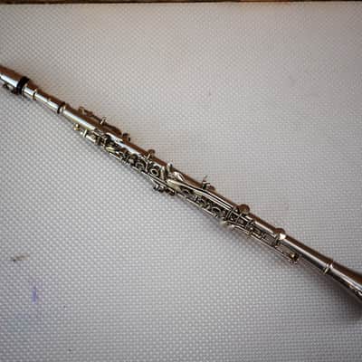 Peddler Metal Clarinet Vintage 1920s - Silver image 4